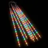 vidaXL Lumières LED Meteor 8 pcs. 50 cm Multicolore 288 Voir les images du produit 1