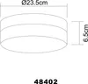 Globo 48402, E27, Ip20 Podgląd zdjęcia produktu 5
