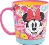 Tazza Mug minnie mouse flower power 410 ml plastica Anteprima dell’immagine prodotto 1