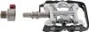 Pédale semi-automatique Wellgo, couleur argent, taille Voir les images du produit 2