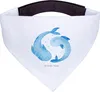 Mr. & Mrs. Panda Hundehalstuch M Sternzeichen Fische - Weiß Produktbild-Vorschau 1