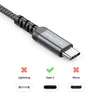 deleyCON 1m USB-A auf USB-C Kabel Ladekabel Datenkabel, 2 Produktbild-Vorschau 4