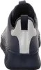 The back view of a navy blue sneaker with a silver accent on the heel. Podgląd zdjęcia produktu