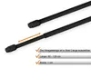 Gardinenstange "Miami", schwarz, 80-120 cm ausziehbar, Produktbild-Vorschau 2