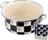 Orion Marmite en émail Marmite émaillée SCHACHBRETT 20 cm Voir les images du produit 6