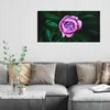 DEQORI Hybrid Leinwand Bild 100x50 cm 'Rosa Blütenzauber' Produktbild-Vorschau 3
