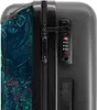 NoBoringSuitcases.com® Veľký kufor - Lebka - Zelený - Náhľad obrázku produktu 5
