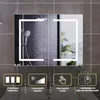INONEFT, specchio da bagno con illuminazione a LED touch, 3 Anteprima dell’immagine prodotto 6