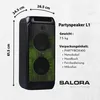 Salora Partybox L1 - 400W Bluetooth Party-Lautsprecher - Produktbild-Vorschau 3