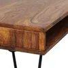 Wohnling Table basse en bois massif de Sheesham 120 x 60 x Voir les images du produit 7