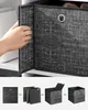 SONGMICS Ordnungsboxen, 6er Set, aus Vliesstoff mit Griff, Produktbild-Vorschau 4