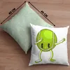 Trendation - Tennis Spieler Deko-Kissen mit Füllung 40x40 Produktbild-Vorschau 4