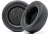Two black ear pads for headphones are shown against a white background. Produktbild-Vorschau