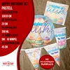 Happy Birthday Pastell – Partyset 41-tlg. mit Tellern, Produktbild-Vorschau 4