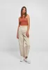 Urban Classics Top Damen Ladies Cropped Rib Top braun XL Produktbild-Vorschau 11