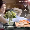 Outsunny Ratten Beistelltisch, Runder Kaffeetisch mit Produktbild-Vorschau 4