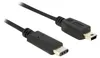 Delock - USB-Kabel - 24 pin USB-C (M) zu mini-USB Typ B (M) Produktbild-Vorschau 2