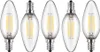 BLULAXA LED-Filament-Lampe, C35, EEK: F, E14, 4,5 W, 470 Produktbild-Vorschau 6