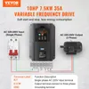 Convertisseur de fréquence VEVOR VFD 10 CV, 7,5 kW, 35 A, Voir les images du produit 2
