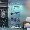 UnboxG Glasvitrine Standvitrine in Weiß mit LED, Produktbild-Vorschau 2
