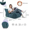 Ecopuf Fuzzy, Sessel Chaise Longue, Sitzsäck Bean Bag Produktbild-Vorschau 3