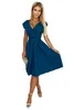 Numoco Formelle Frauenkleider Scarlett meer blau XL Produktbild-Vorschau 6
