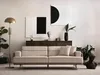 Modernr Helle Sofagarnitur 3+3+1 Set Designer Wohnzimmer Produktbild-Vorschau 1