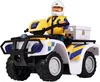 Sam Polizei Quad mit Figur Produktbild-Vorschau 5