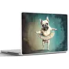 MuchoWow® Laptop Aufkleber Sticker Cover Hund - Tutu - Produktbild-Vorschau 6