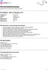 A document with product information and safety instructions. Produktbild-Vorschau