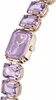 Swarovski Uhr, Armband mit Oktagon-Schliff, Violett, Produktbild-Vorschau 3