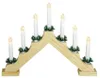 Elektrischer Adventskerzenhalter hellbraun 30x41x6 cm Produktbild-Vorschau 21