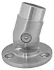 Wandflansch Edelstahl Rohr 42,4 x 2,0 mm einstellbar 0-90 Produktbild-Vorschau 3