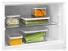 Electrolux Einbau Doppeltür - Kühlautomat / 1446 mm / 218 L / LowFrost – weniger Eisbildung / Schlepptür KTS5LE14S Gefrierfach geöffnet Produktbild-Vorschau