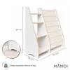 MAMOI® scaffale per bambini, supporto per libri per la Anteprima dell’immagine prodotto 3