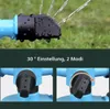 360° Eau de pelouse Arroseur rotatif de jardin 3 buses Voir les images du produit 6