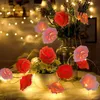 3M LED růžový světelný řetěz na baterie Valentýnská Náhled obrázku produktu 3