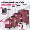 tectake® Mila 4dílná sada tvrdých kufříků z odolného plastu Náhled obrázku produktu 5