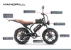 APE RYDER Mandrill 20 Zoll Fatbike E-Bike, 48V 15Ah Akku, Produktbild-Vorschau 6