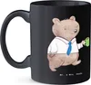 Mr. & Mrs. Panda Kaffeebecher Beamtin Entspannt - Schwarz - Produktbild-Vorschau 2