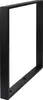 A black metal shelf bracket is shown against a white background. Produktbild-Vorschau