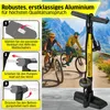 Dunlop Fahrradpumpe Luftpumpe Fahrrad alle Ventile -Premium Produktbild-Vorschau 6