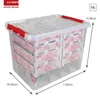 Sunware Weihnachtsbox Q-line 72L mit Einsatz für 128 Kugeln Produktbild-Vorschau 4