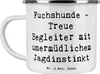 Mr. & Mrs. Panda Pott Spruch Fuchshunde Treue - Weiß - Produktbild-Vorschau 1