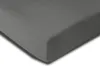 Winter Spannbettlaken 180x200 cm - 200x200 cm grau Flausch Produktbild-Vorschau 1