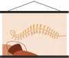 MuchoWow® Textilposter Sommer - Pflanze - Abstrakt - Produktbild-Vorschau 1