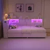 Łóżko tapicerowane INONEFT, sofa łóżko, 90x200 cm, jedno Podgląd zdjęcia produktu 3