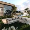 TRADA Gartensofa lounge set Bahama M Grau Gartenmöbel set Produktbild-Vorschau 3