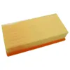 A rectangular air filter with pleats on a white background. Produktbild-Vorschau