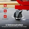 COSTWAY Werkstatthocker mit Rollen, Schublade & Ablage, Produktbild-Vorschau 7